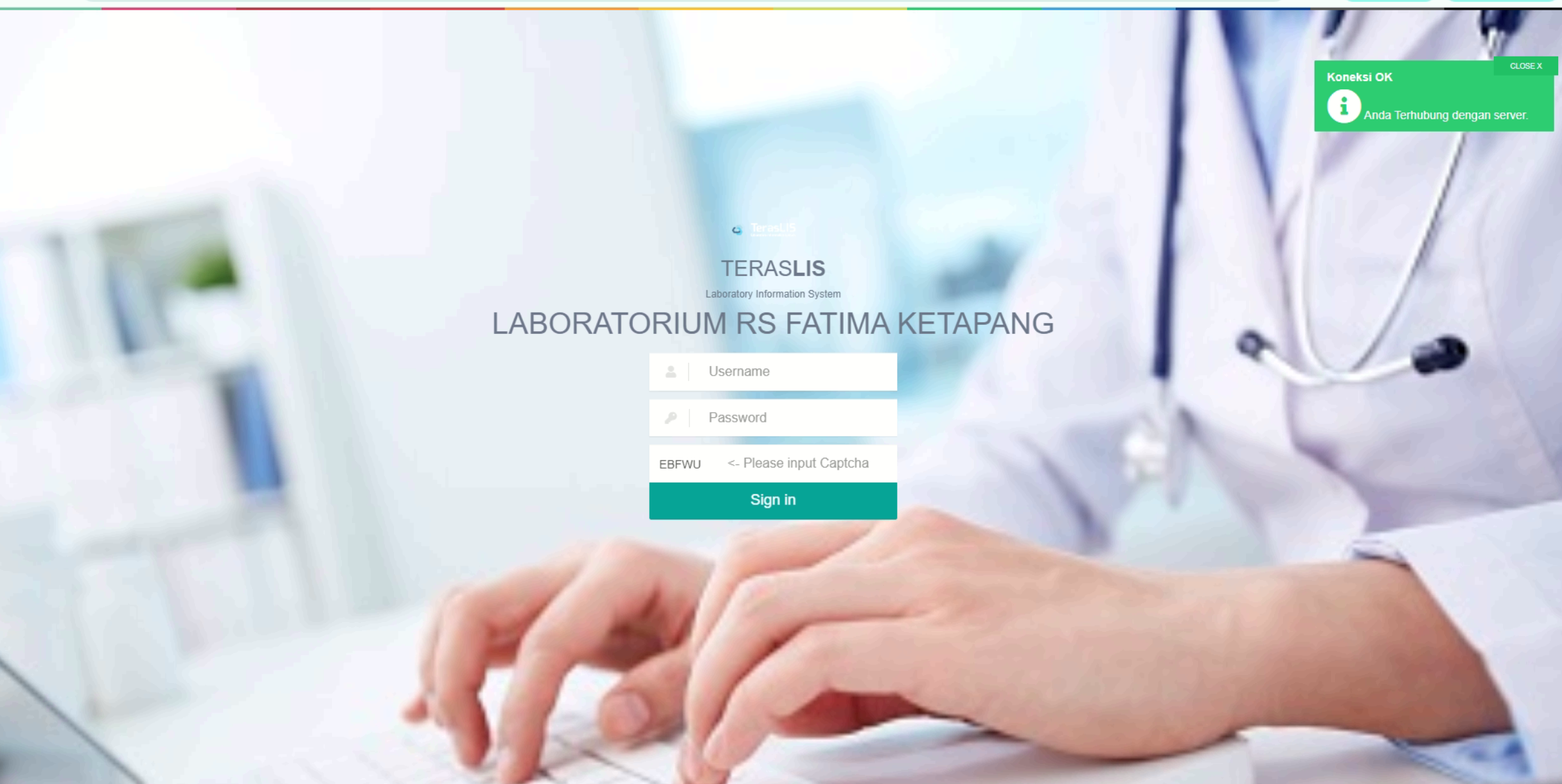 Instalasi LIS di Laboratorium